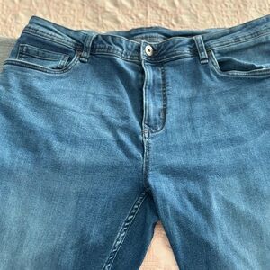 The‎ perfect jeans Men's Straight Fit Blue Jeans 38 blue denim stretchy